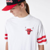 New Era NBA Chicago Bulls Arch Graphic Oversized T-Shirt ''White''