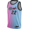Nike NBA City Edition Miami Heat Jimmy Butler Jersey ''Lase Fuchsia/Blue Gale''