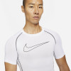 Nike Pro Dri-FIT Tight Fit T-Shirt ''White/Black''