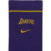 Nike NBA Los Angeles Lakers Courtside Crew Socks ''Field Purple''