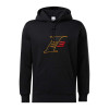 Rebook Classics Allen Iverson i3 Graphic Fleece Hoodie ''Black''