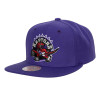 M&N NBA Toronto Raptors Ground 2.0 Snapback Cap ''Purple''