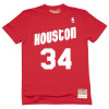 M&N NBA Houston Rockets Hakeem Olajuwon HWC Edition T-Shirt ''Red''