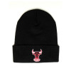 M&N NBA Chicago Bulls Team Logo HWC Cuff Knit Hat ''Black''