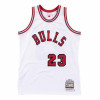 M&N Authentic Alternate Chicago Bulls Michael Jordan 1984-85 Jersey ''White''