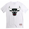 M&N HWC Chicago Bulls T-shirt ''White''