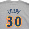 M&N NBA Golden State Warriors Stephen Curry Crewneck Sweatshirt