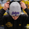 New Era NBA20 Draft Los Angeles Lakers Cuff Knit Beanie ''Grey''