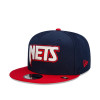 New Era NBA75 Brooklyn Nets City Edition 9Fifty Cap ''Navy/Red''