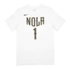 Nike NBA City Edition Mixtape New Orleans Pelicans Zion Williamson T-Shirt ''White''
