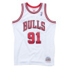 M&N Swingman Chicago Bulls 1997-98 Dennis Rodman Jersey ''White''
