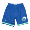 M&N NBA Dallas Mavericks 1998-99 Swingman Shorts ''Blue''