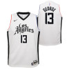 Nike Los Angeles Clippers Paul George City Edition Jersey ''White''