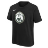 Nike NBA Logo Milwakee Bucks Kids T-Shirt ''Black''