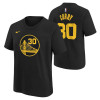 Nike City Edition Stephen Curry Golden State Warriors Kids T-Shirt ''Black''
